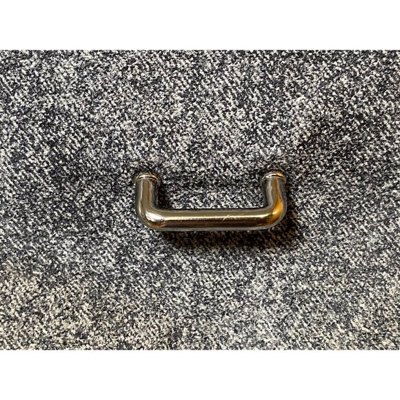 ROOTS CANADA LEATHER CROSSBODY 2 TONE GREY BAG - Picture 3 of 10